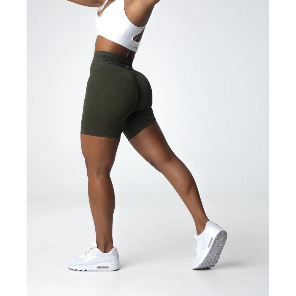 NVGTN Contour 2.0 Seamless Visit Shorts Olive Size S